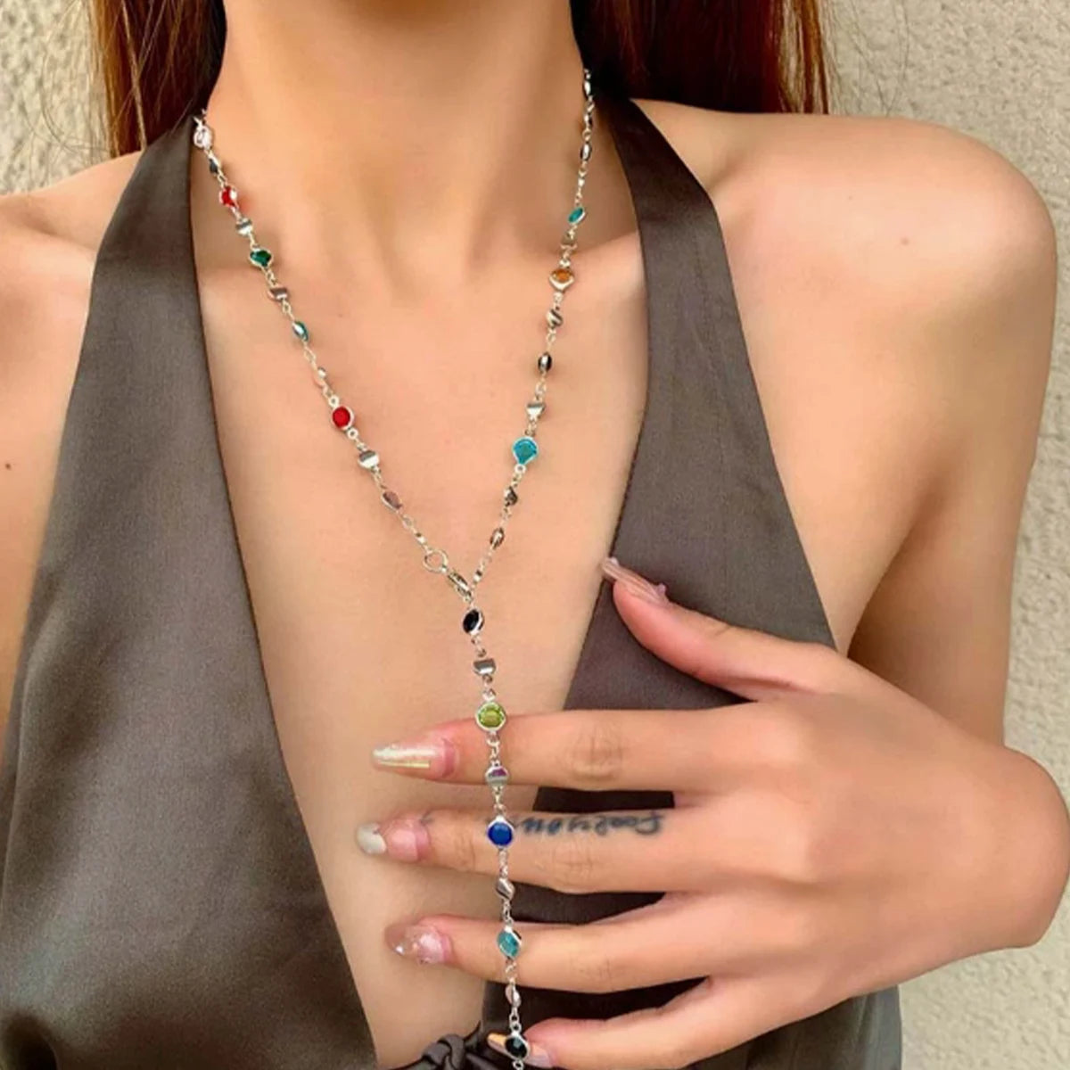 GeoCharm Pendant Necklace